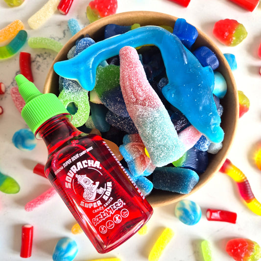 Blue Candy Salad Bowl