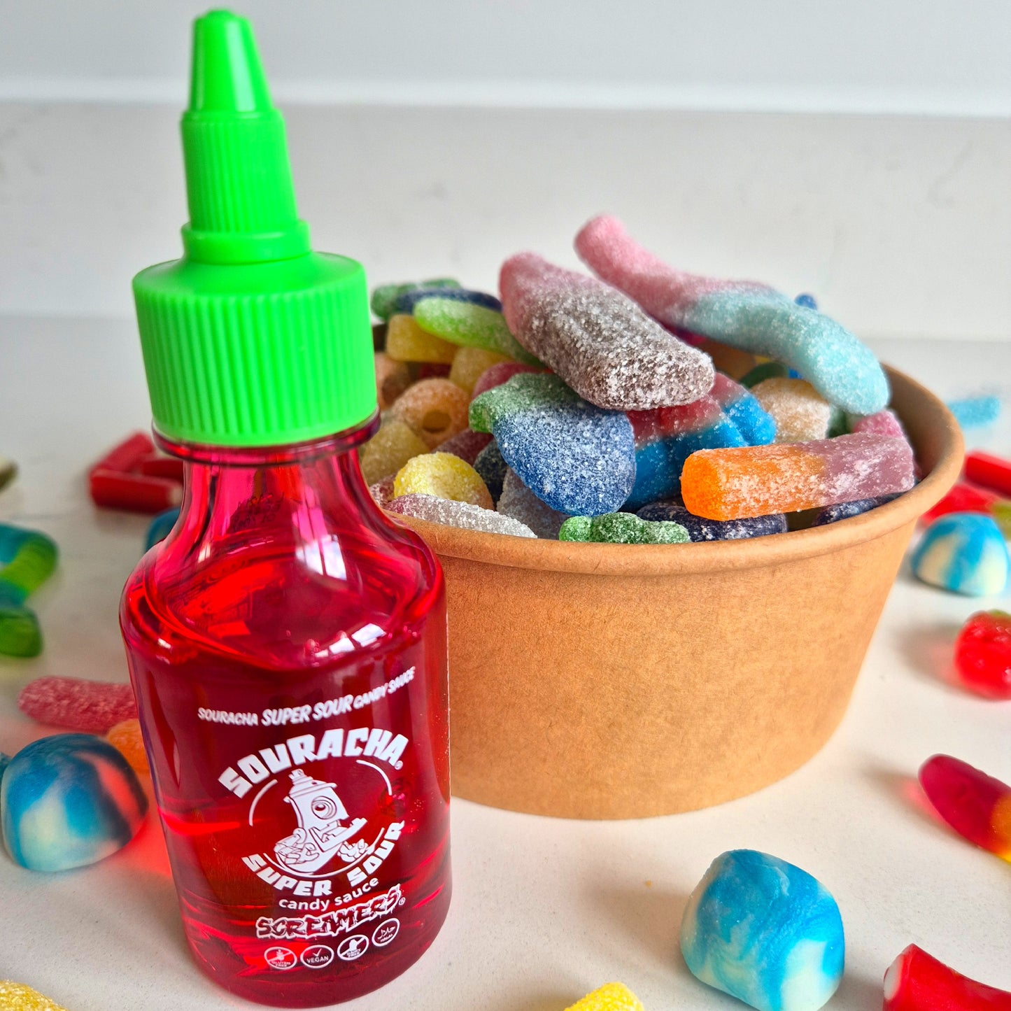 Fizzy Candy Salad Bowl