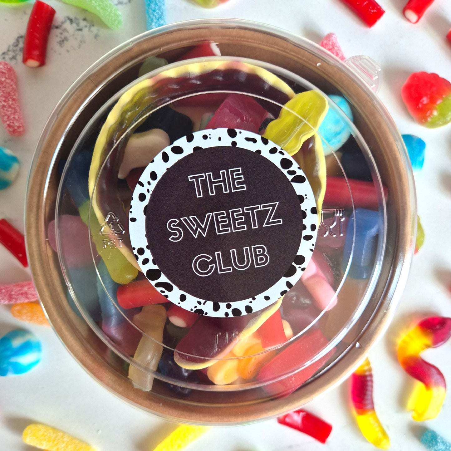 Gummy Candy Salad Bowl