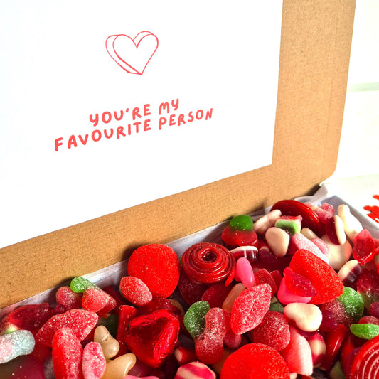 Valentines Favourite Person Sweet Box