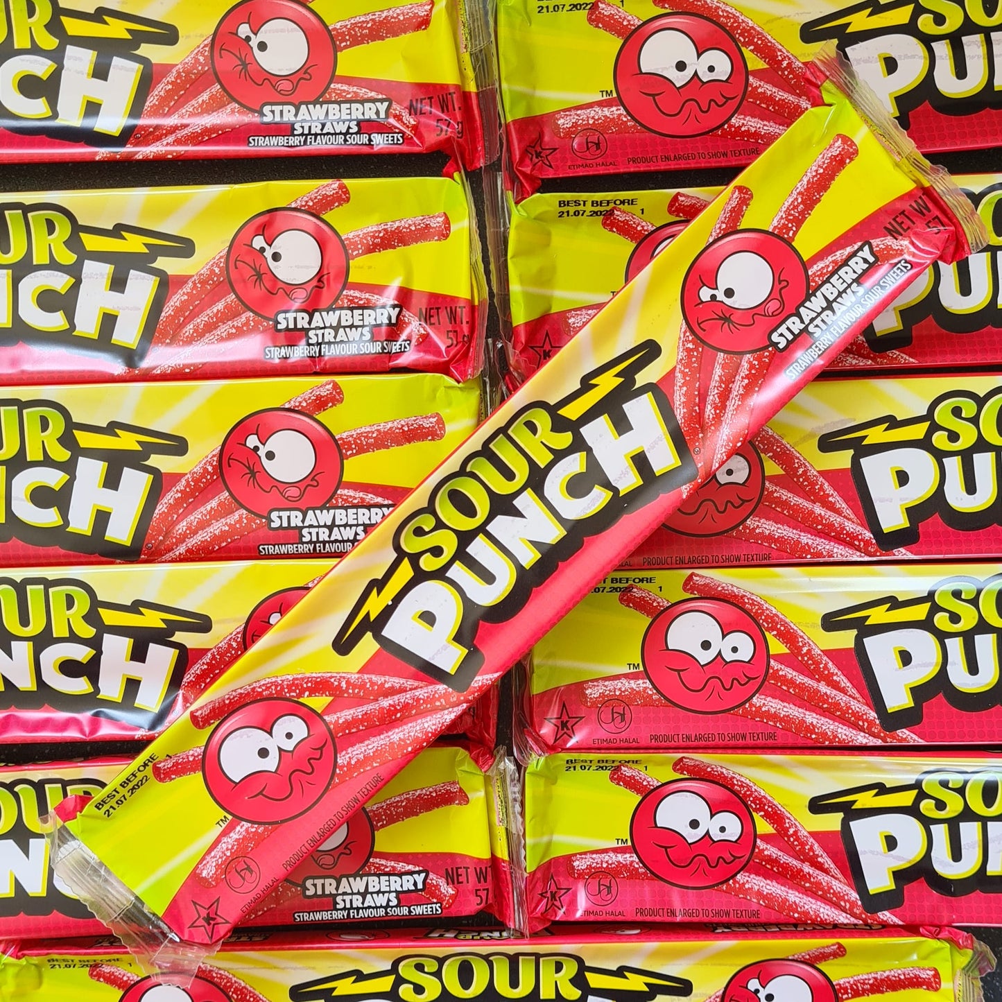 Sour Punch Strawberry Straws
