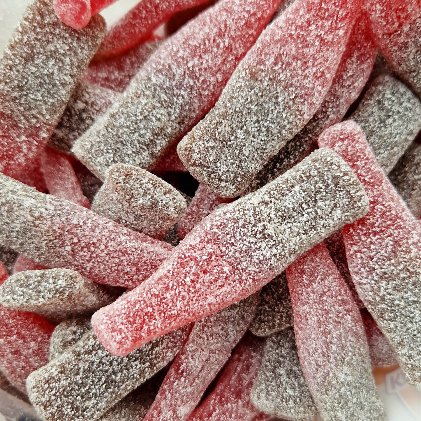 Jumbo Fizzy Cherry Cola Bottles