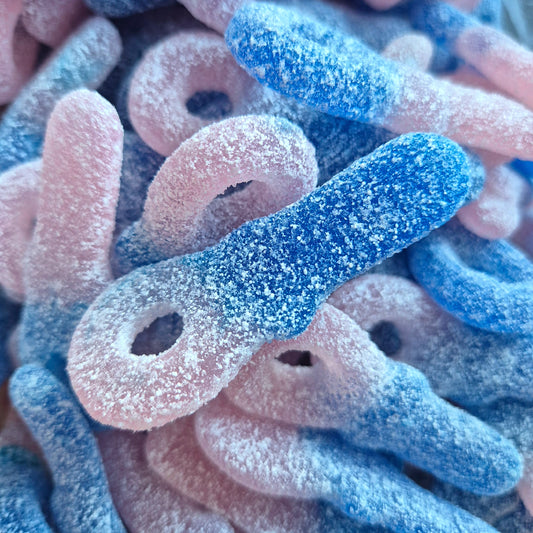Fizzy Bubblegum Tongue Painting Dummies