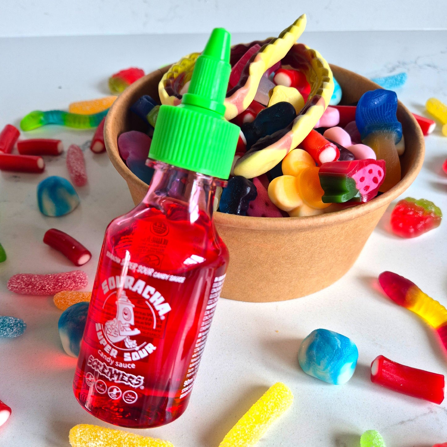 Gummy Candy Salad Bowl