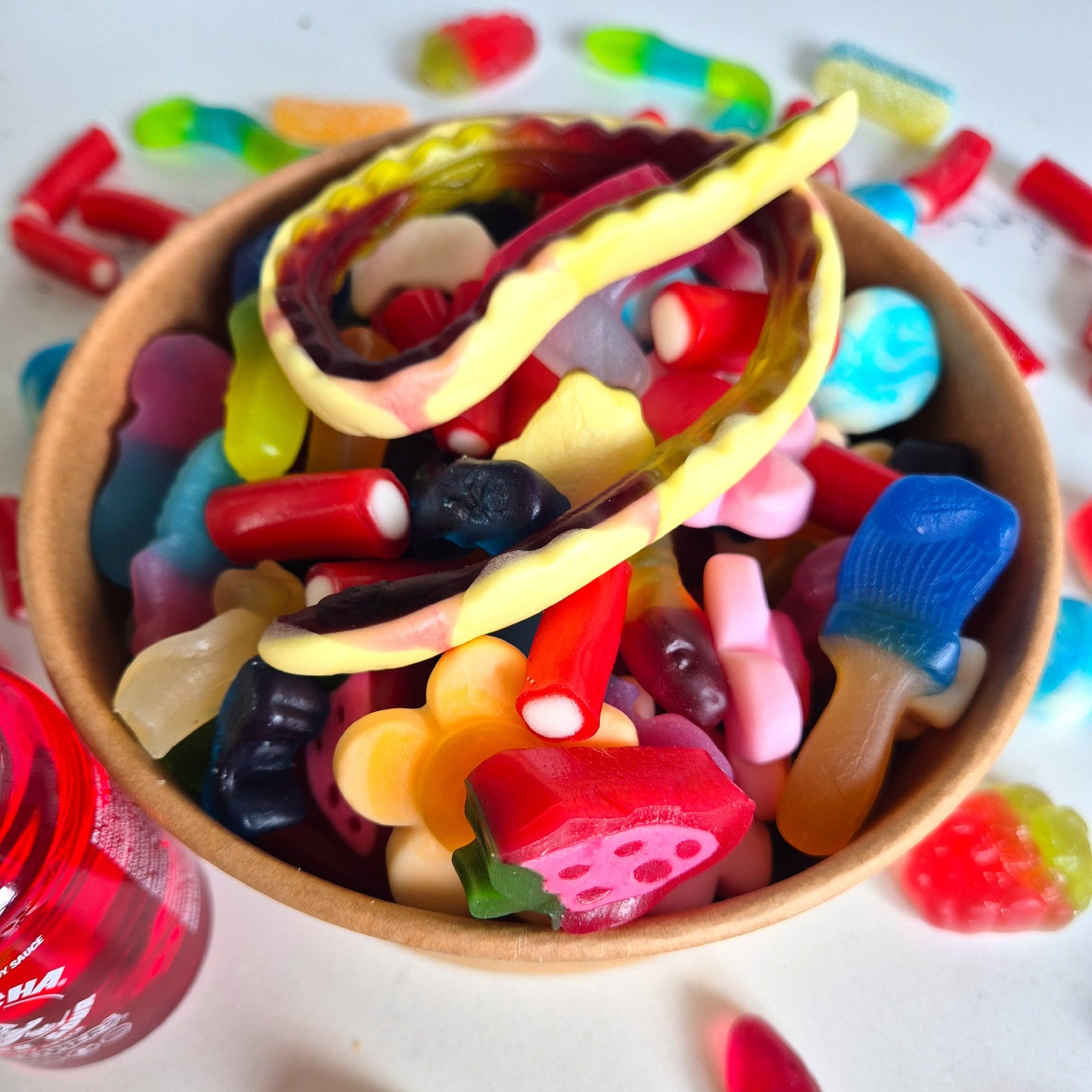 Gummy Candy Salad Bowl