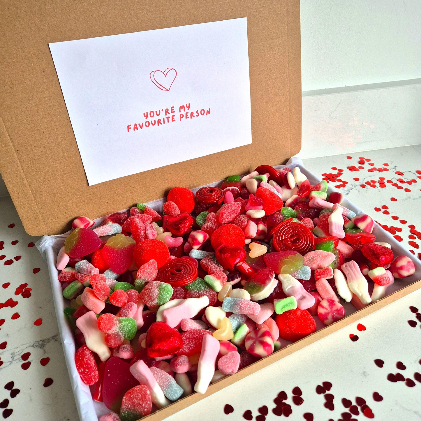 Valentines Favourite Person Sweet Box