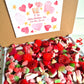 Personalised Valentines Bear Sweet Box