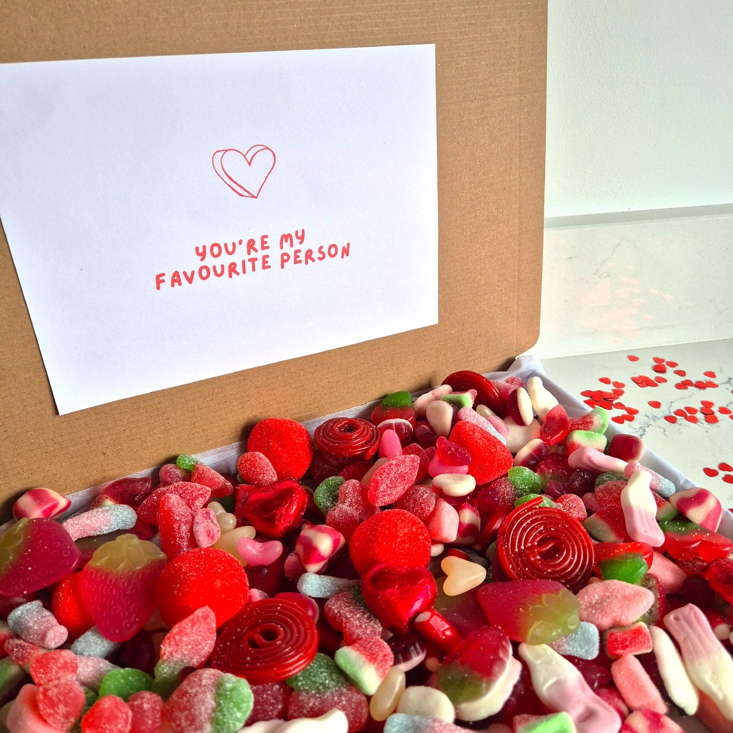Valentines Favourite Person Sweet Box