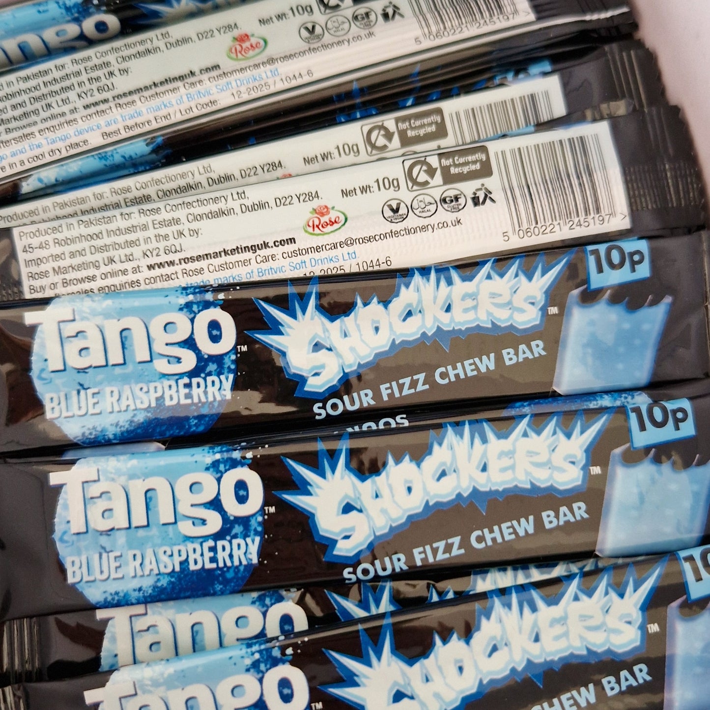 Tango Blue Raspberry Shocker Bar