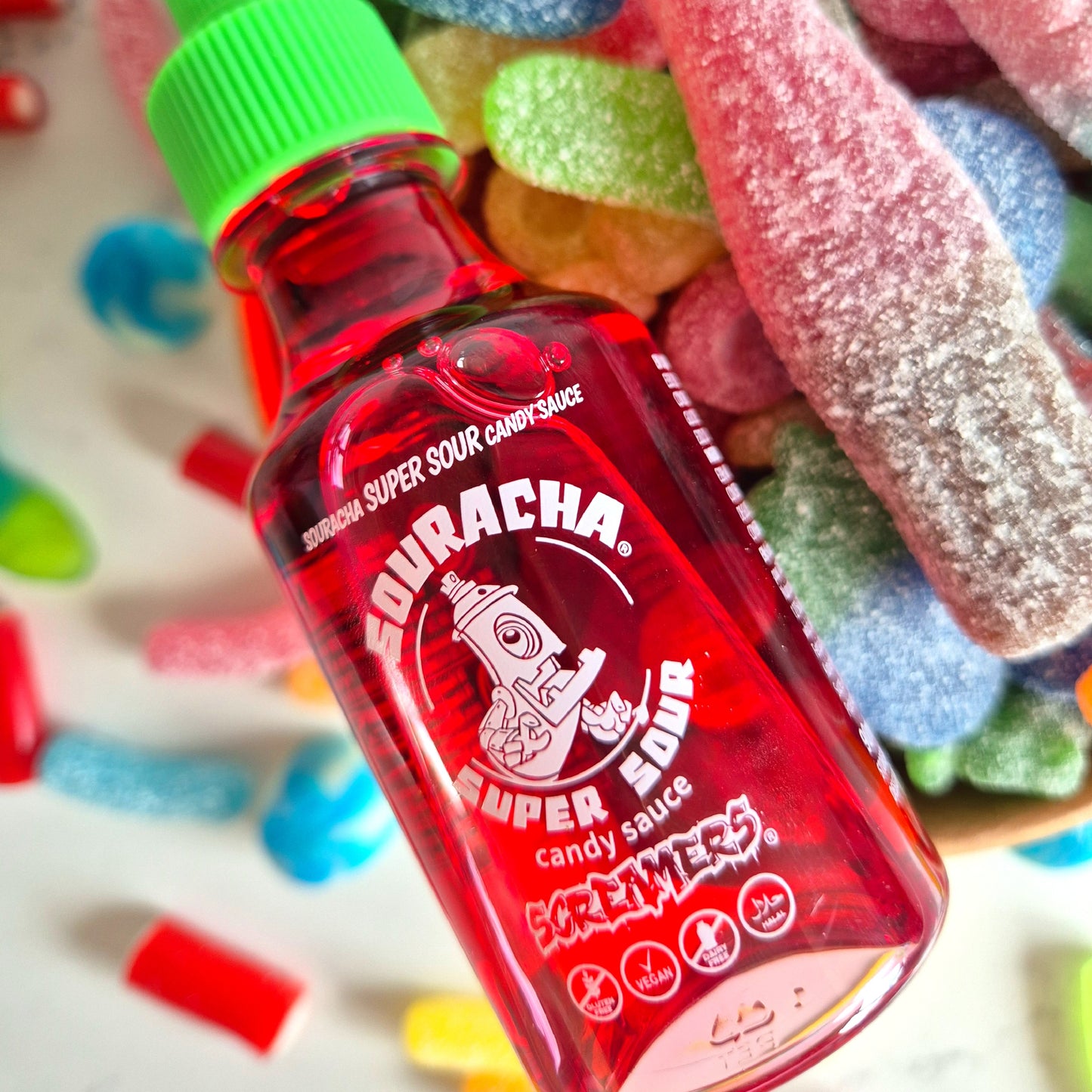 Fizzy Candy Salad Bowl